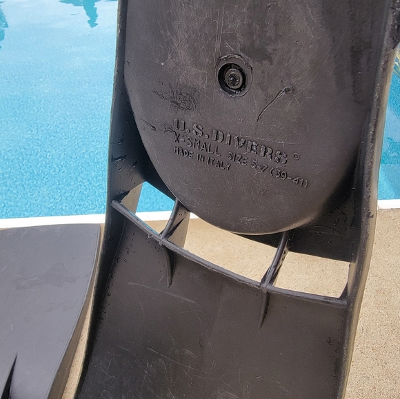 COMPRO Graphite Aqua Lung Proline Divers Fins - Picture 5 of 8